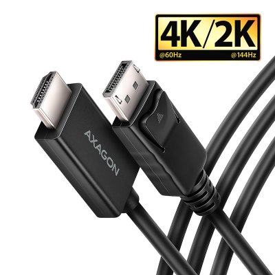 RVD-HI20C2 DP > HDMI kabel 1.8 m, 4K/60Hz