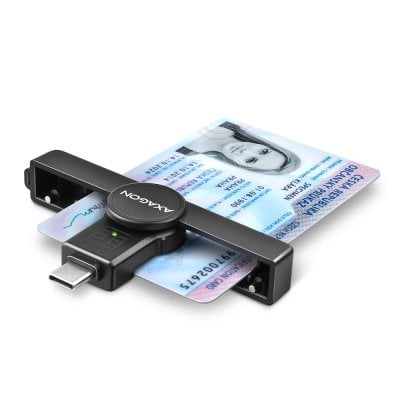CRE-SMP1C USB-C Smart card PocketReader čtečka