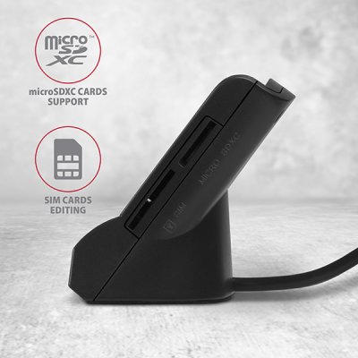 CRE-SM2 4-slot Smart card reader