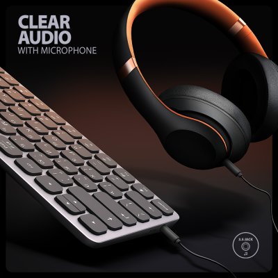 HMC-KB-CRL USB-C 5Gbps KEYBOARD (CRL) 9in1 hub
