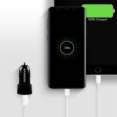 PWC-QC5 QC 3.0 + 2.4 A car charger 31.5 W