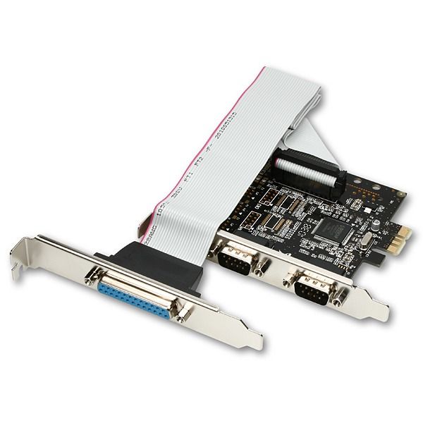 PCEA-SP PCIe řadič 2x serial + 1x parallel