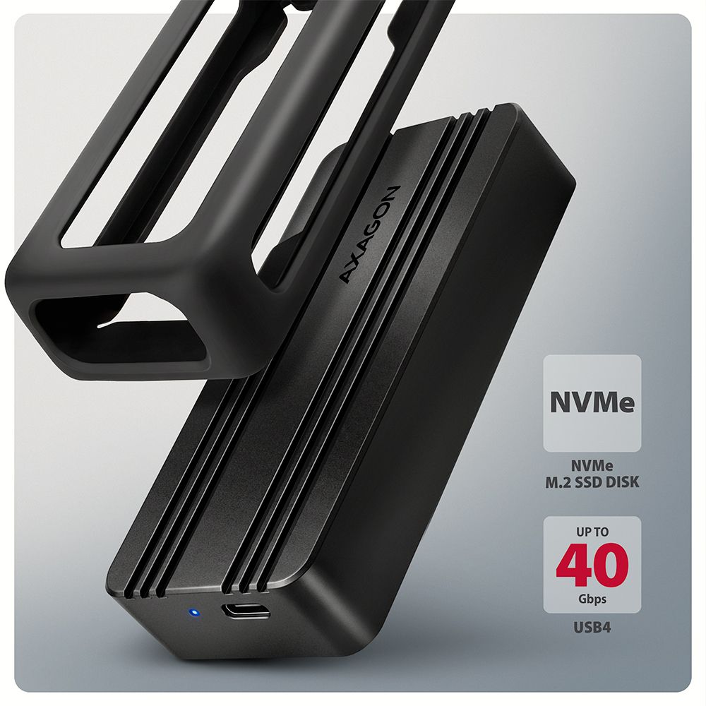 EEM2-40G USB-C 40Gbps zewnętrzna obudowa do M.2 NVMe SSD