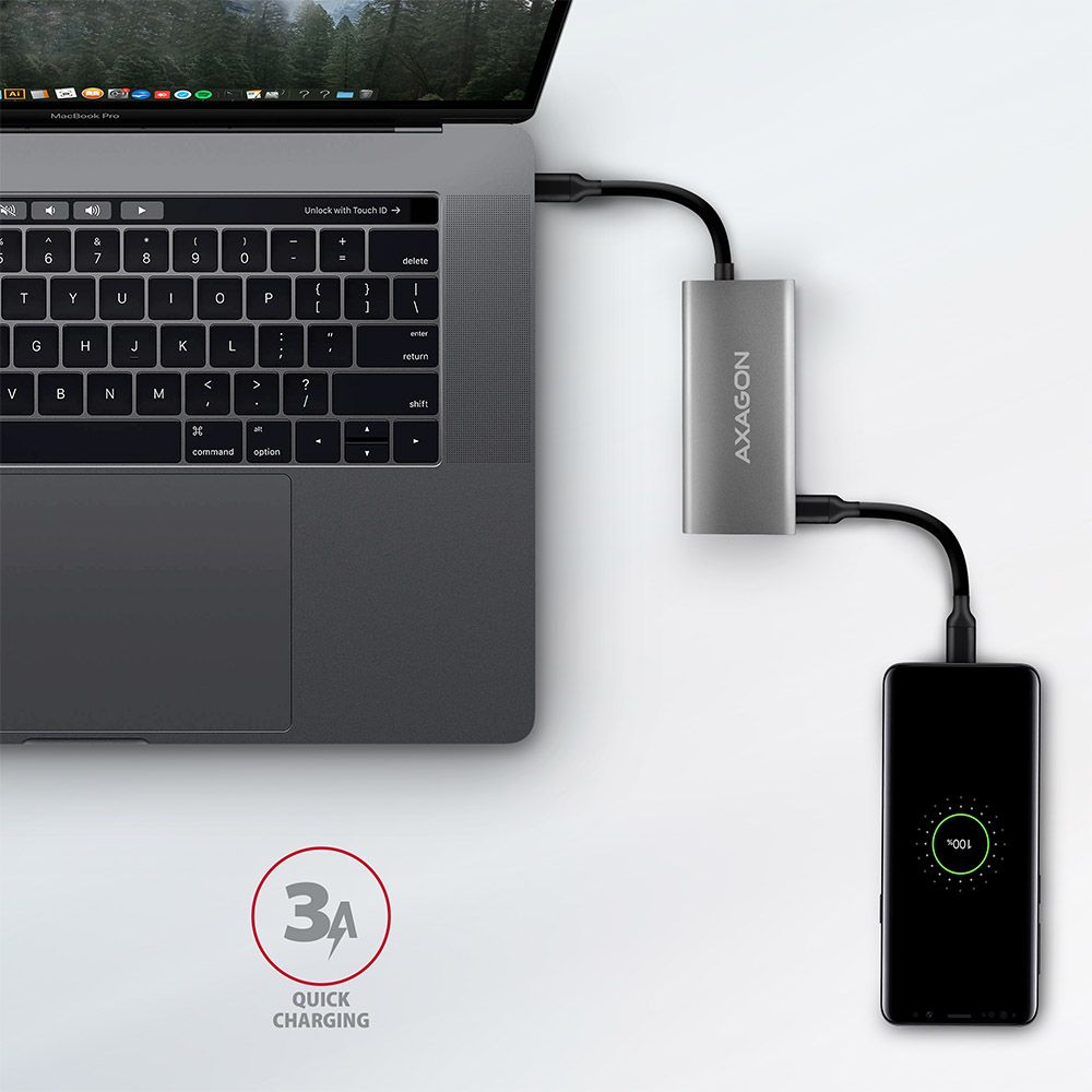 HMC-4G2 SuperSpeed USB-C 10 Gbps SPEEDSTER 4 hub