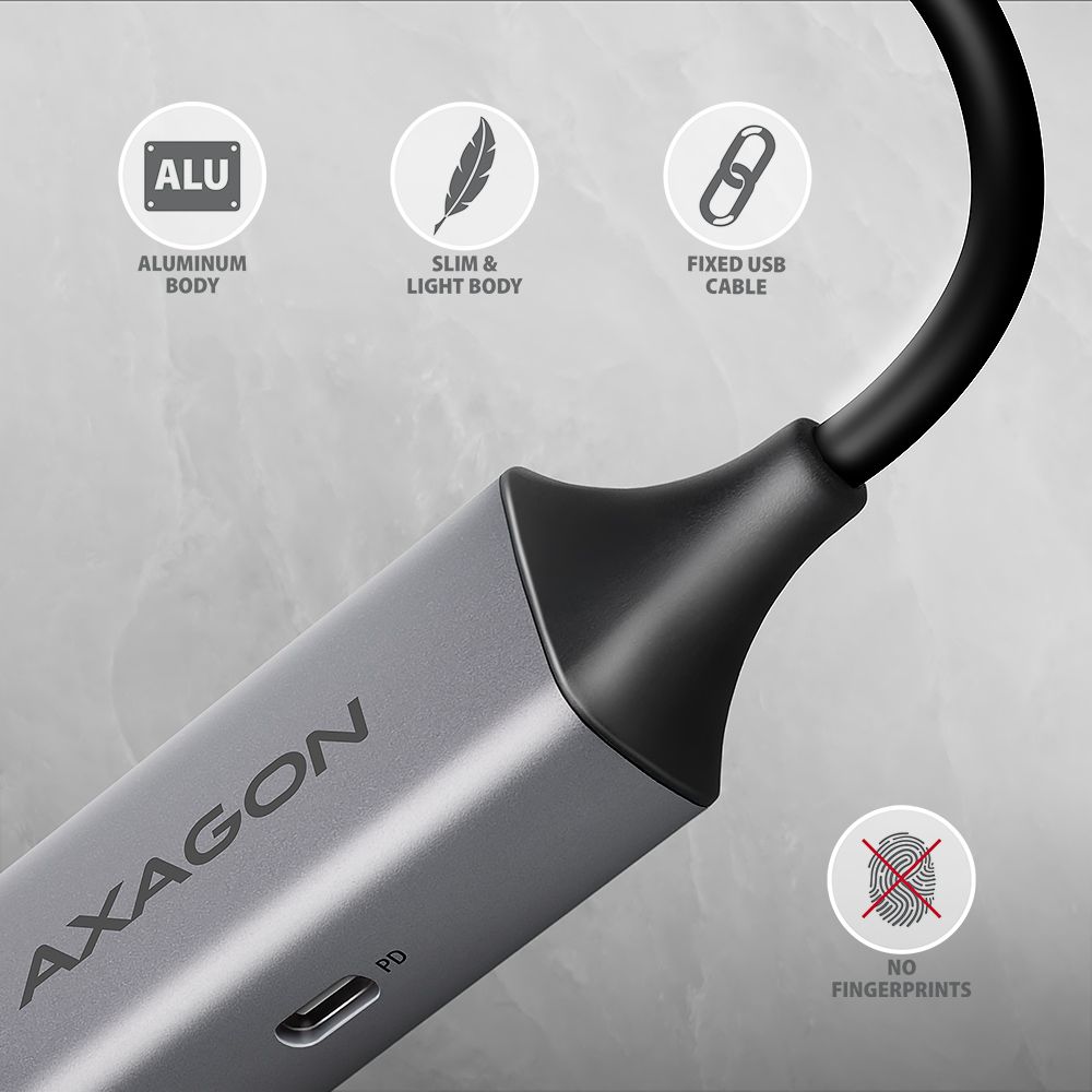 ADE-TXPD USB-C gigabit ethernet adaptér s PD 100W
