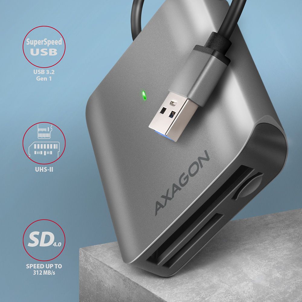 CRE-S3 SuperSpeed USB-A UHS-II reader