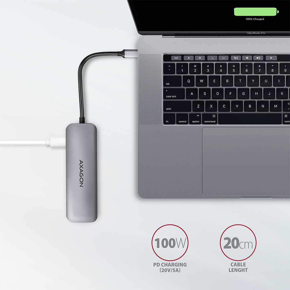 HMC-5 SuperSpeed USB-C COMBO 5in1 hub