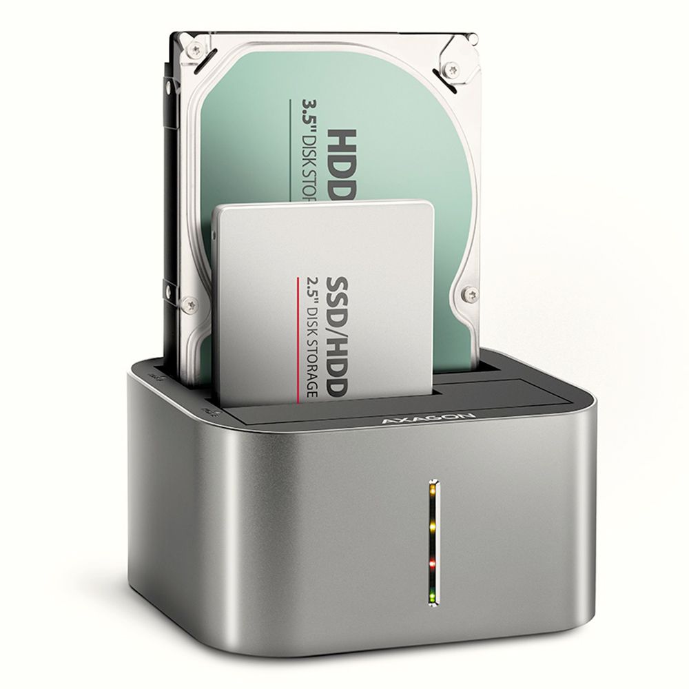 ADSA-DC SuperSpeed USB DUAL 2.5"/3.5" HDD/SSD DUAL dock