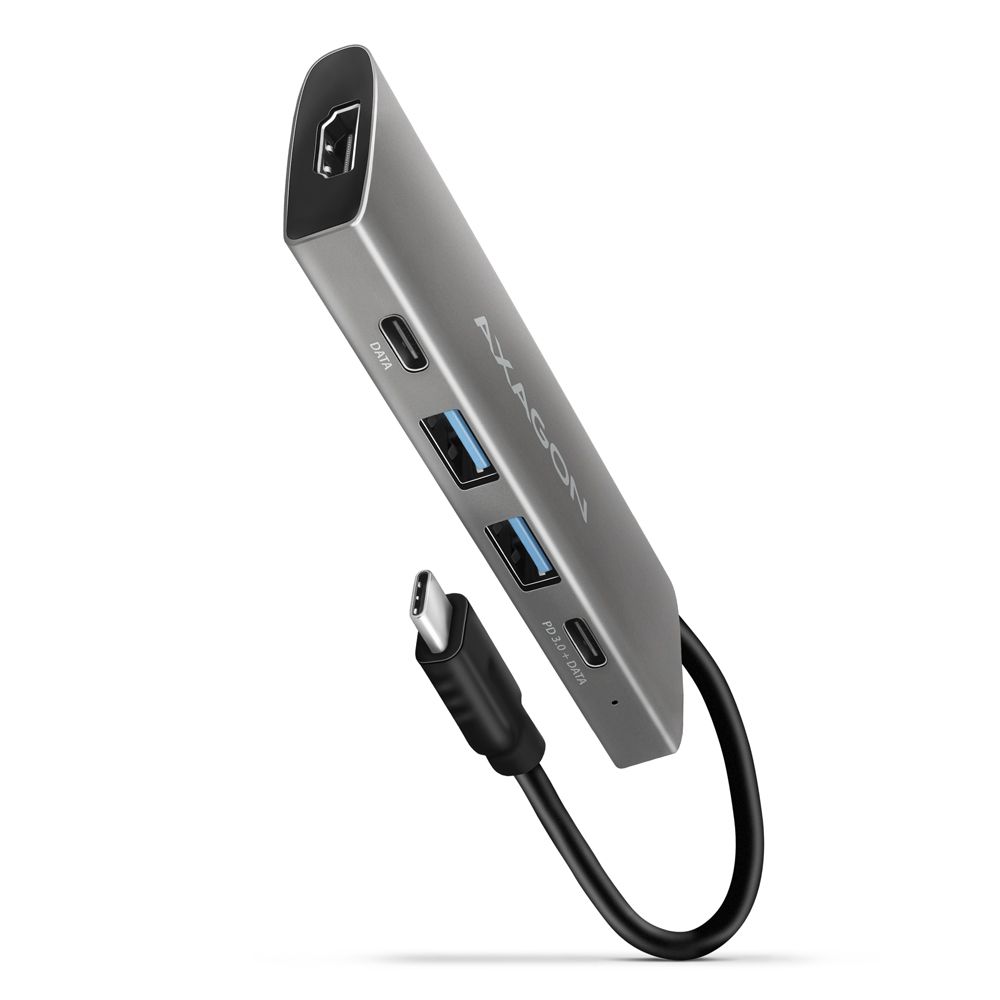 HMC-5G21 USB-C 10Gbps SPEEDSTER 5in1 hub