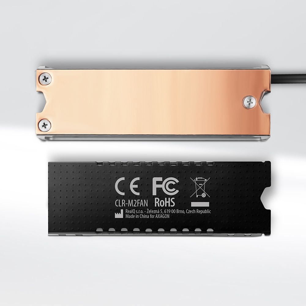 CLR-M2FAN heatsink for M.2 SSD