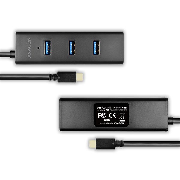 HUE-S2C SuperSpeed USB-C CHARGING hub