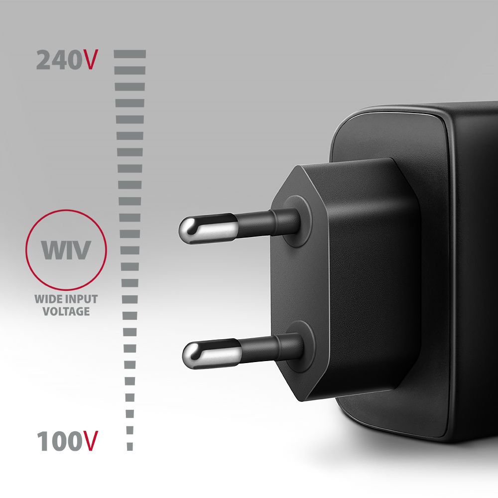 ACU-PQ45 PD3.0 & QC4+ DUAL OUTPUTS wall charger 45W
