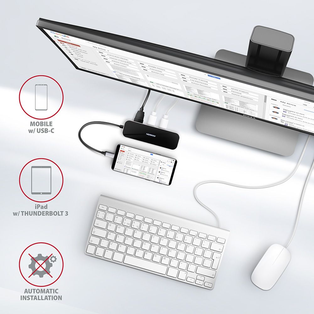 HMC-6GL SuperSpeed USB-C COMBO 6in1 hub
