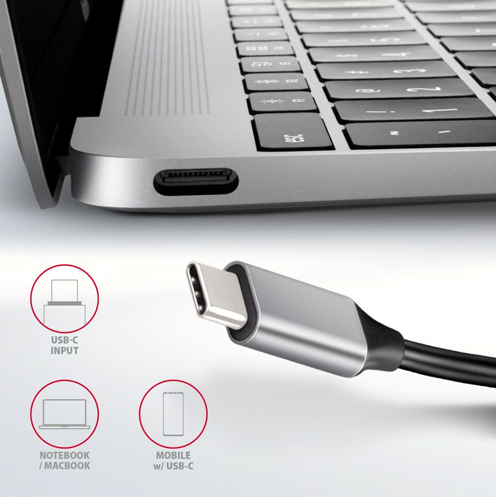HMC-HCR3A SuperSpeed USB-C COMBO 5in1 hub