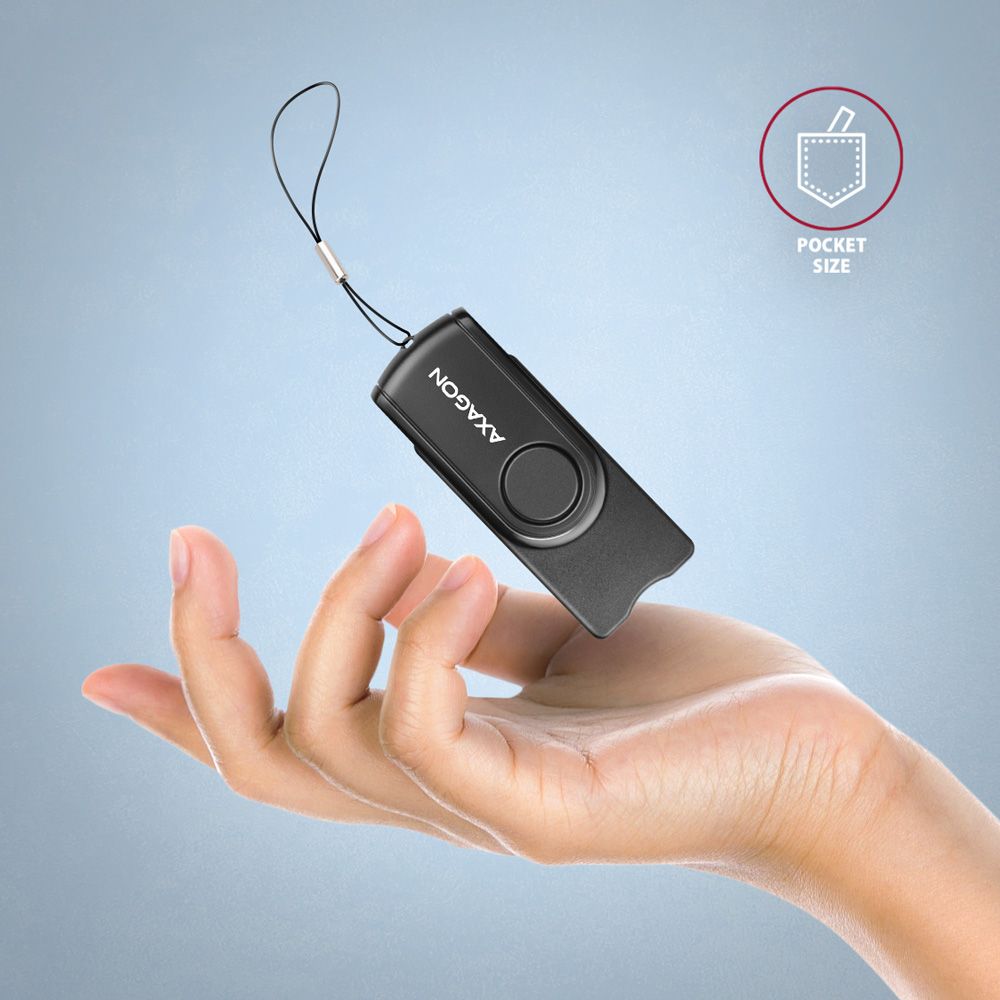 CRE-SMP2A USB-A + USB-C 4-slot Smart card PocketReader