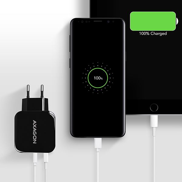 ACU-QC5 QC3.0 + 2.6A wall charger