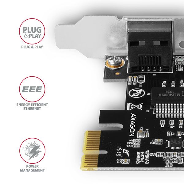 PCEE-GRH PCIe gigabit ethernet