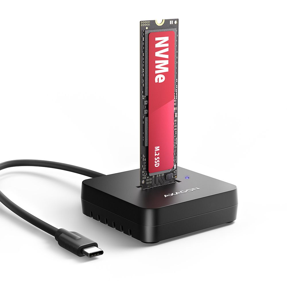 ADSA-M2C11L USB-C 10Gbps dokovací stanice pro M.2 NVMe SSD