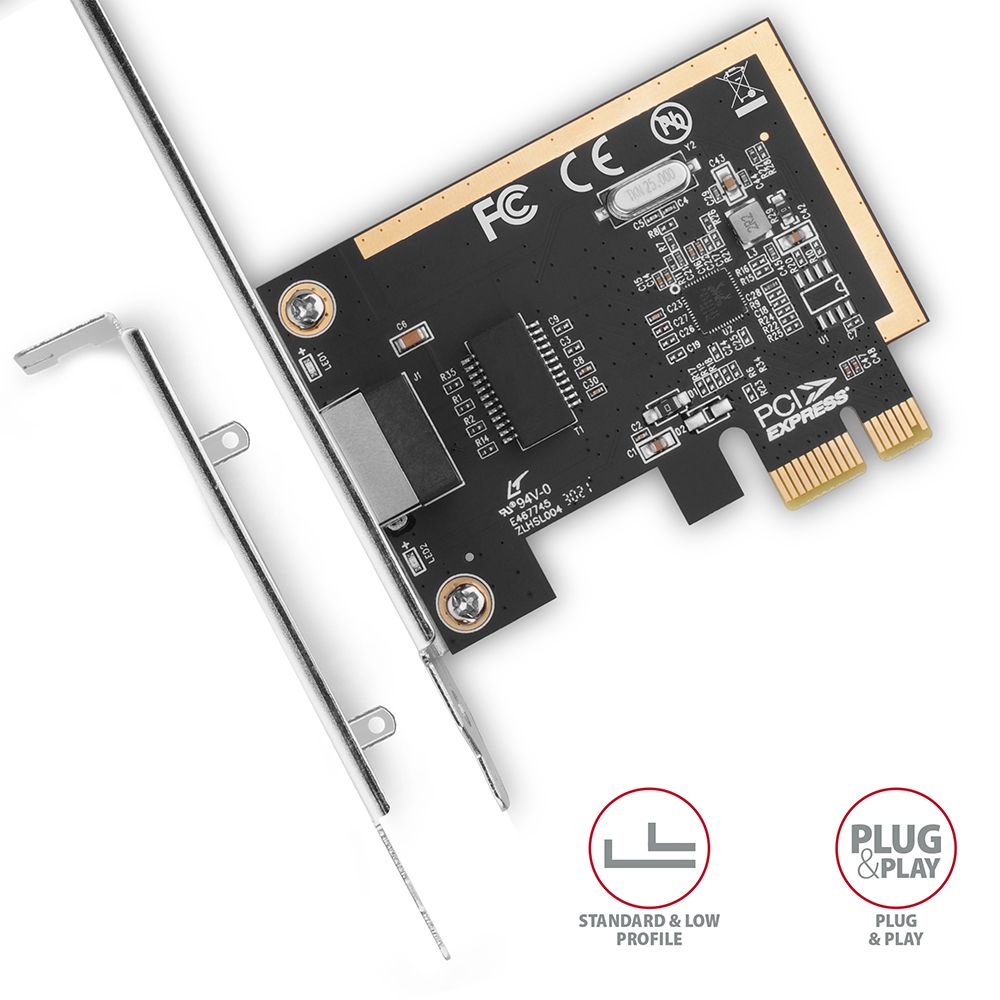 PCEE-GRF PCIe gigabit ethernet