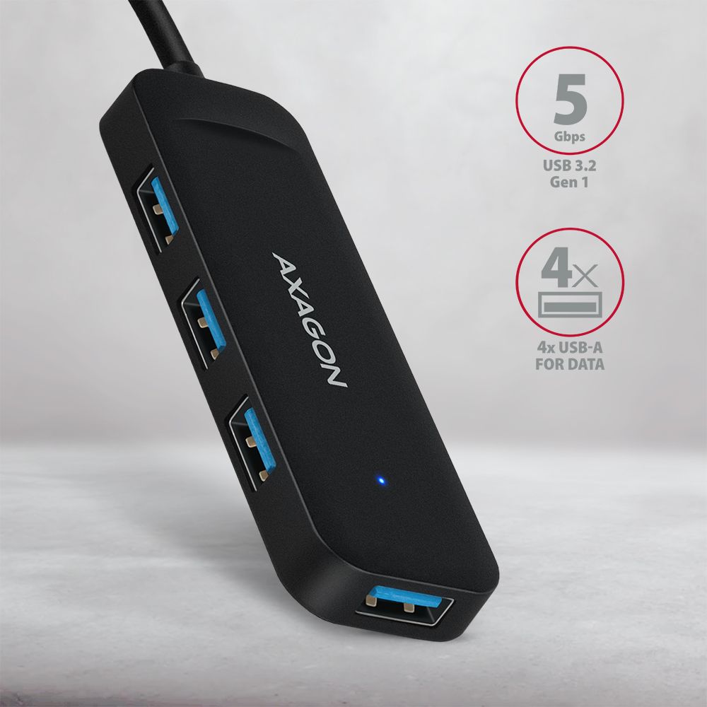 HUE-L1A SuperSpeed USB-A TRAVEL hub