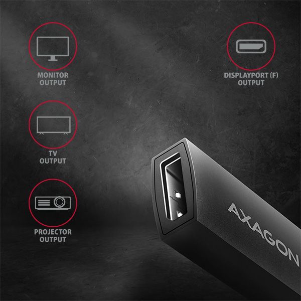 RVC-DP USB-C > DP adaptér