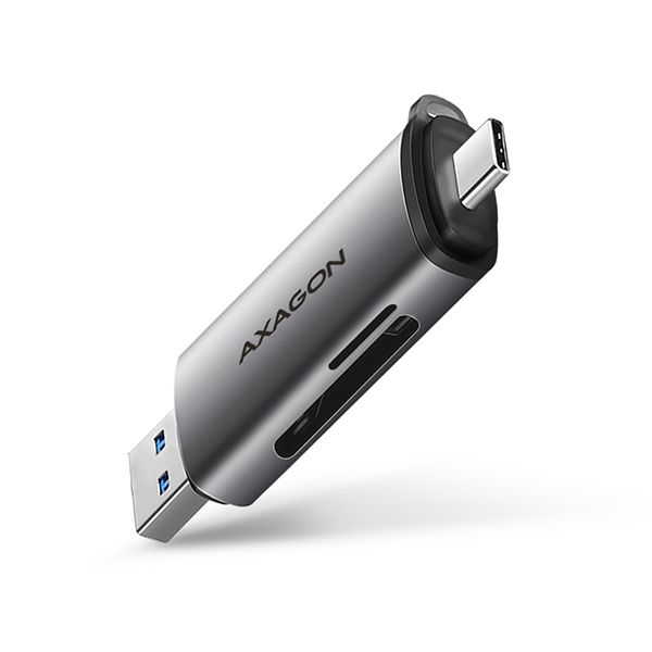 CRE-SAC SuperSpeed USB-C+USB-A card reader