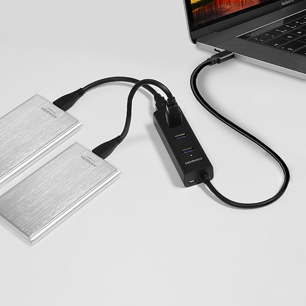 HUE-S2C SuperSpeed USB-C CHARGING hub