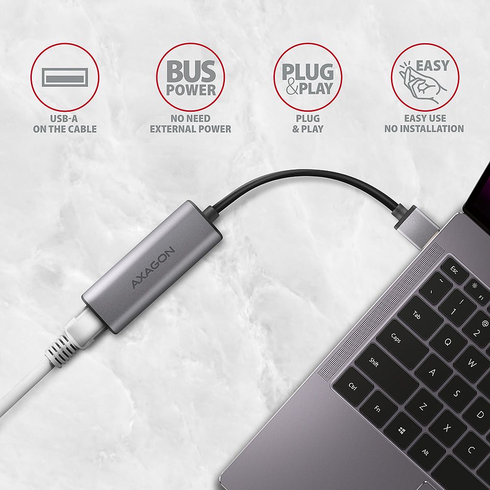 ADE-25R SuperSpeed USB-A 2.5 gigabit ethernet