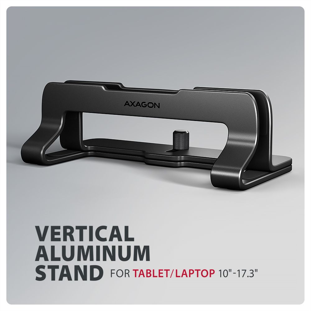 STND-VB vertical stand for laptops and tablets