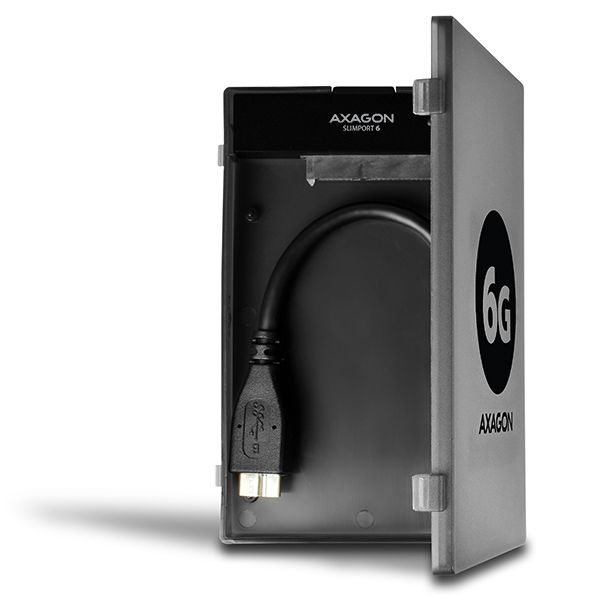 ADSA-1S6 USB-A 5Gbps SLIMport 6 adaptér pro 2.5" SSD/HDD