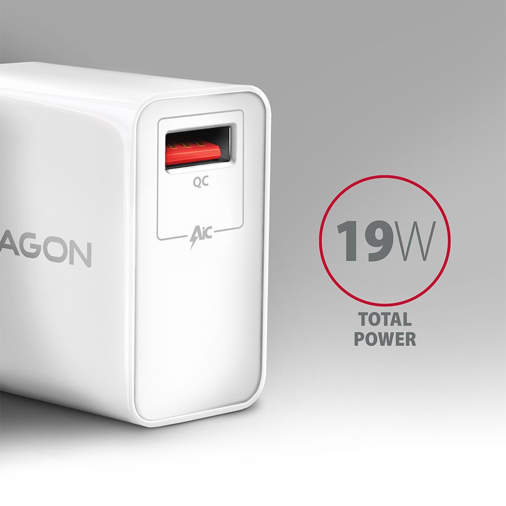 ACU-QC19W QC wall charger 19W