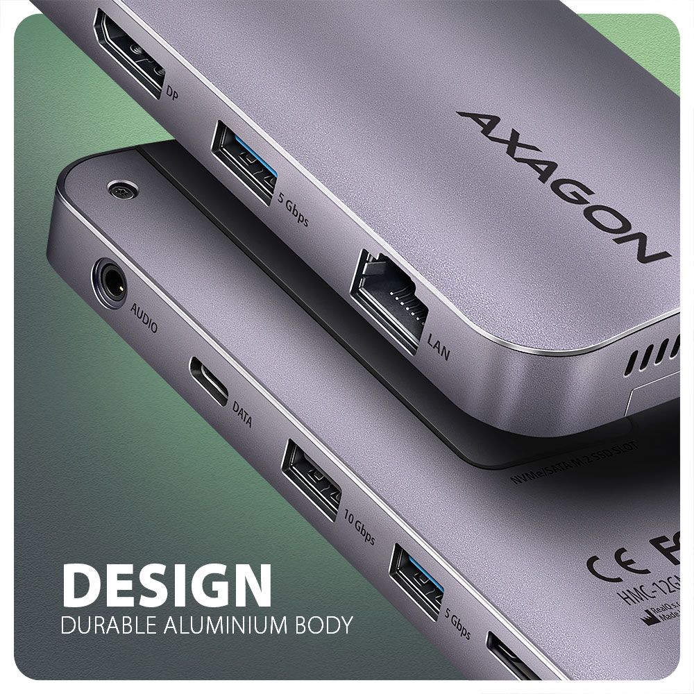 HMC-12GM2 USB-C 10Gbps GEN2COMBO 12in1 hub