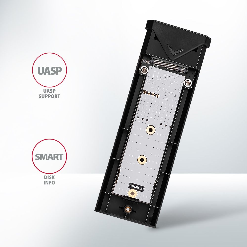 EEM2-UG2 USB-C 10Gbps - M.2 NVMe SSD SILVER ARROW box
