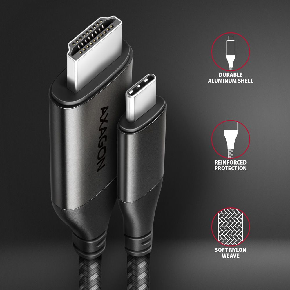 RVC-HI2MC USB-C > HDMI 2.0a kábel 1.8m