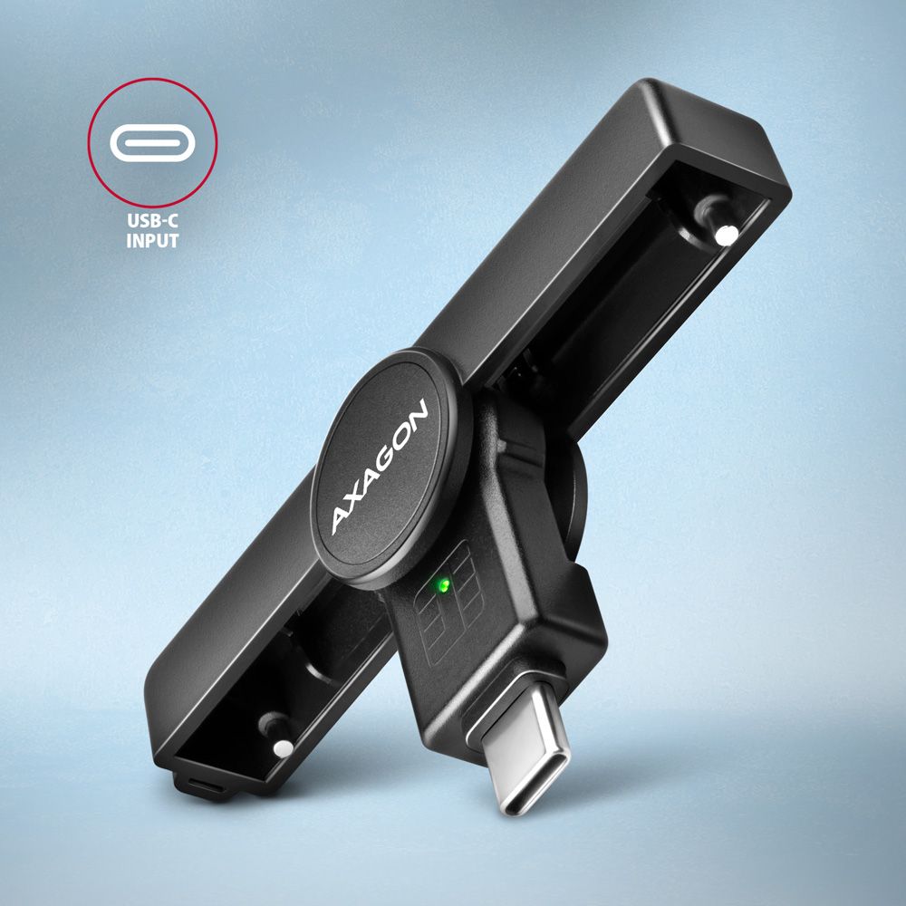 CRE-SMPC USB-C Smart card PocketReader čtečka
