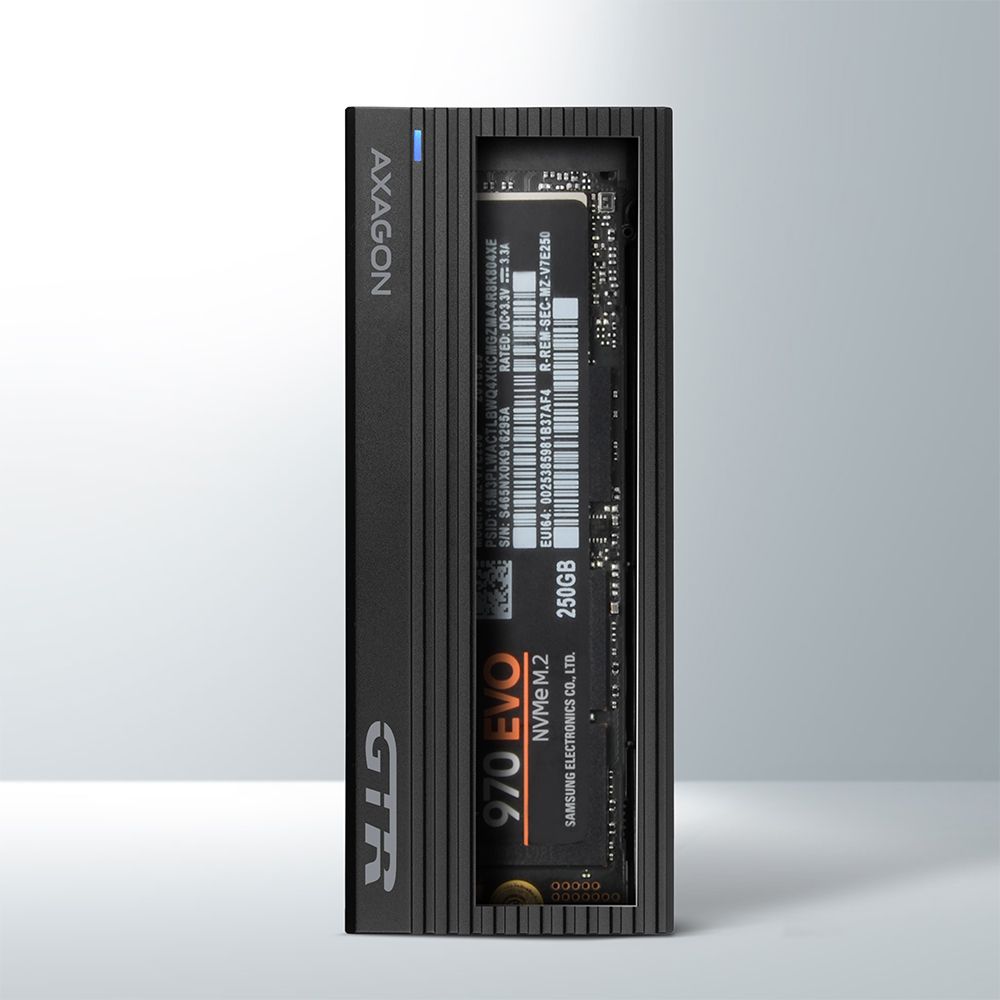 EEM2-GTR SuperSpeed+ USB-C – NVMe M.2 THIN RIB box
