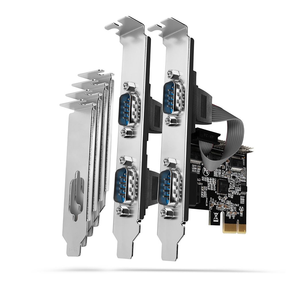 PCEA-S4N PCIe vezérlő 4x soros