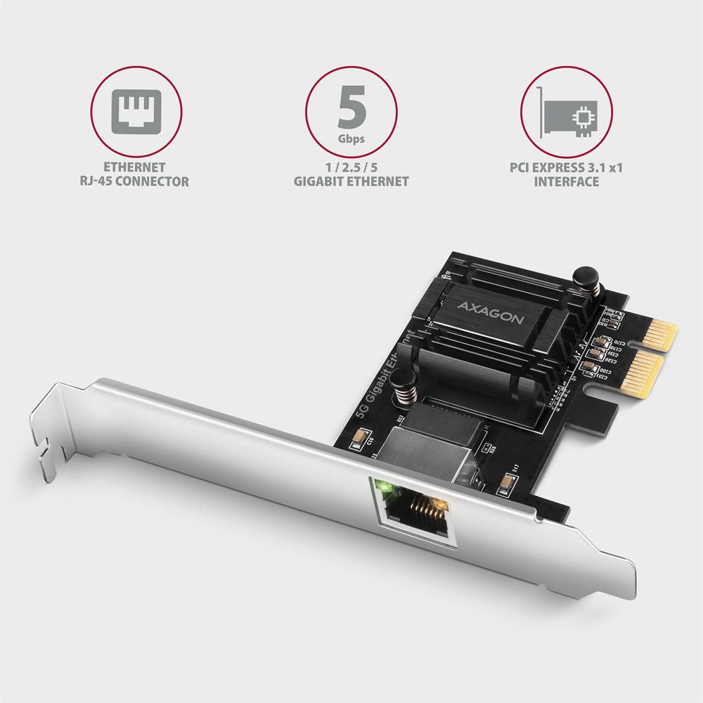 PCEE-G50 PCIe 5 Gigabit Ethernet
