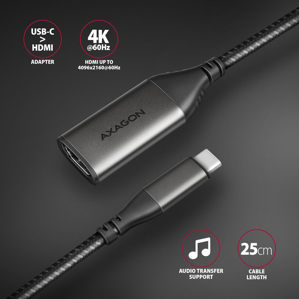 RVC-HI2M USB-C > HDMI 2.0a adaptér