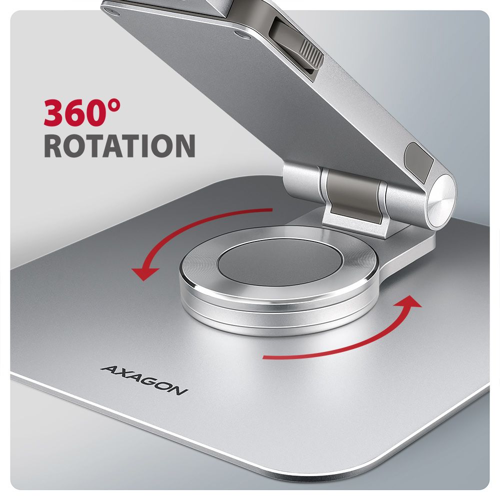 Podstawka STND-LR z obrotem 360° do i tabletów laptopów