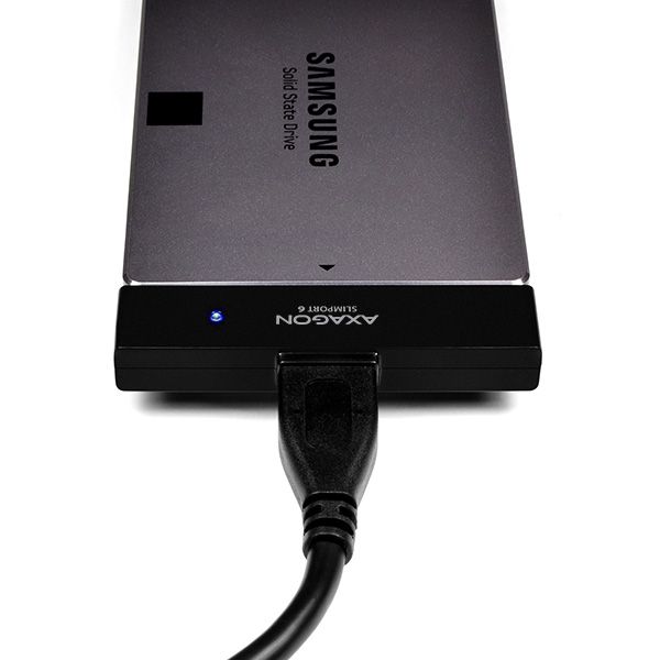 ADSA-1S6 USB-A 5Gbps SLIMport 6 adaptér pro 2.5" SSD/HDD