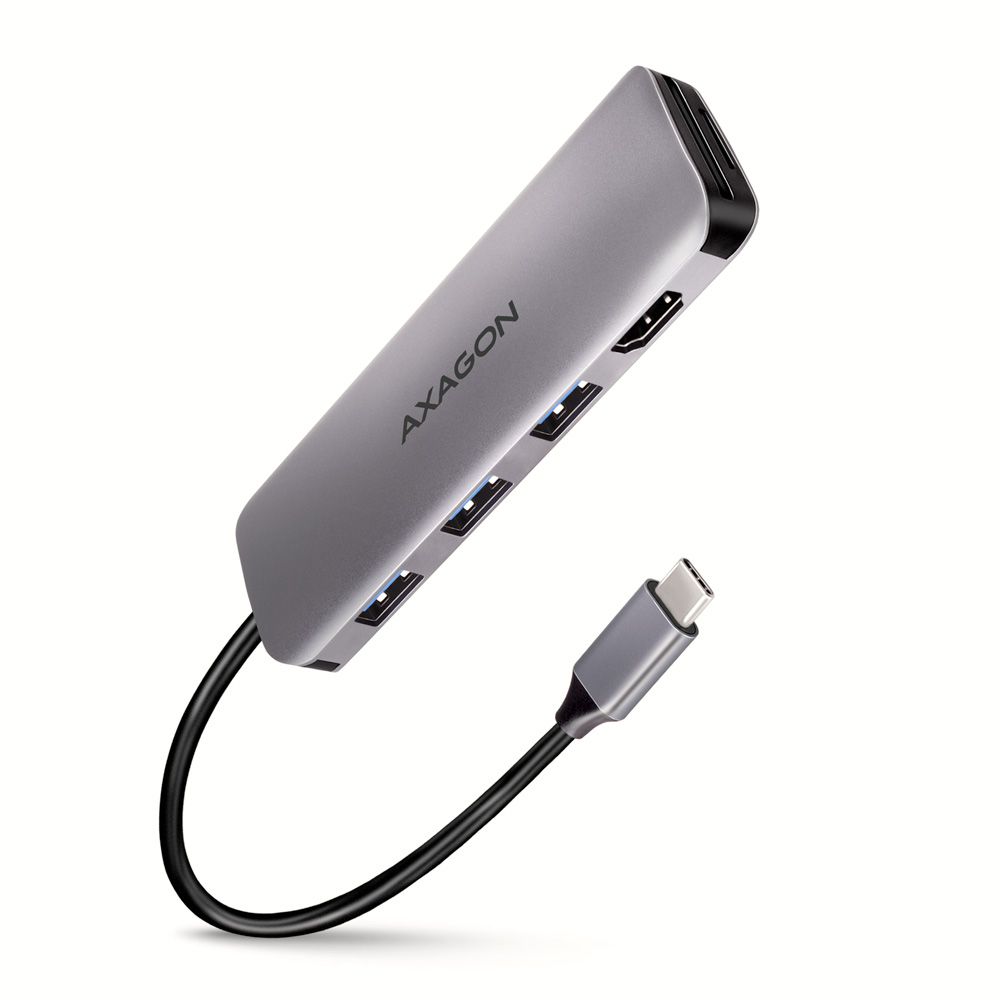 HMC-HCR3A SuperSpeed USB-C COMBO 5in1 hub