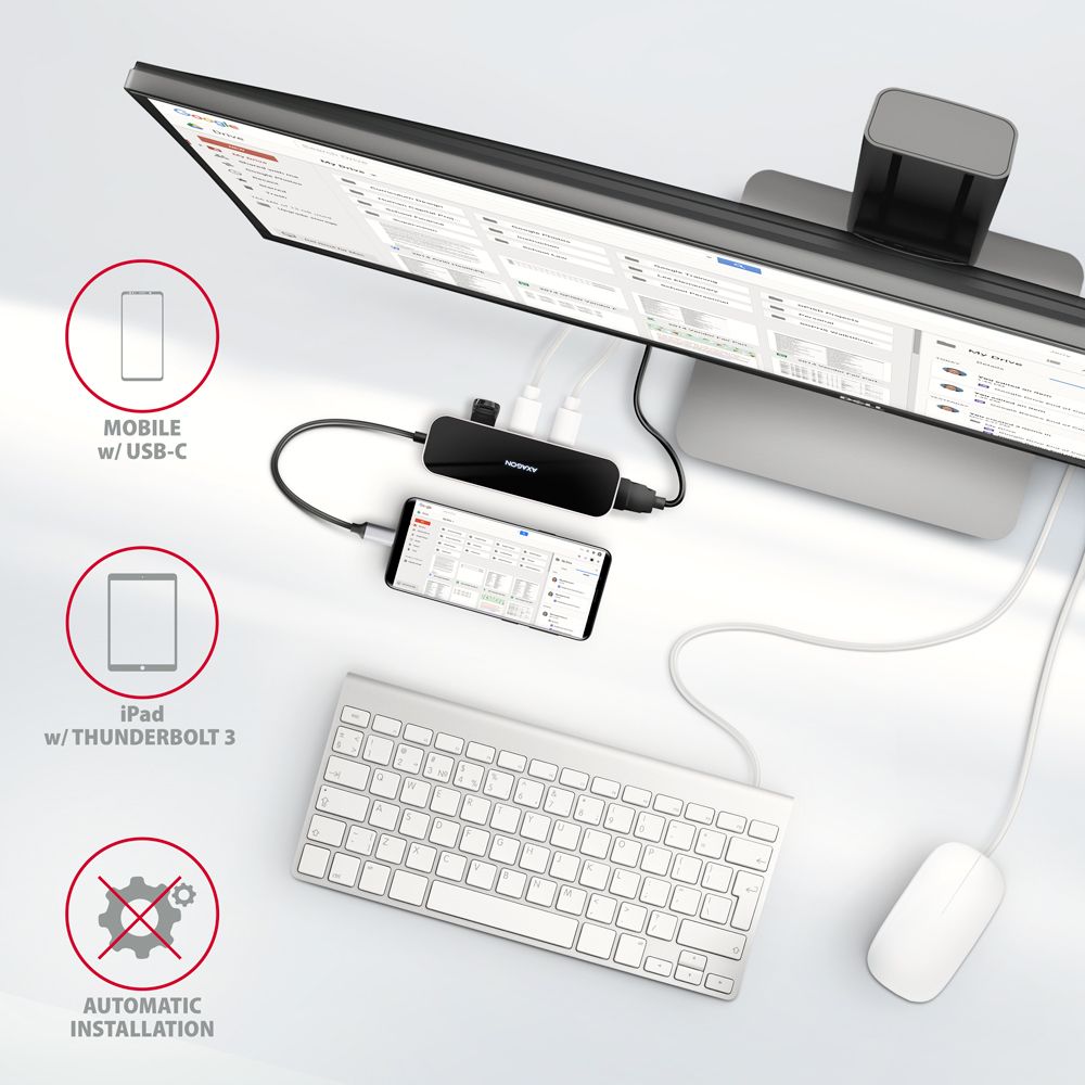 HMC-6H4A SuperSpeed USB-C COMBO 6in1 hub