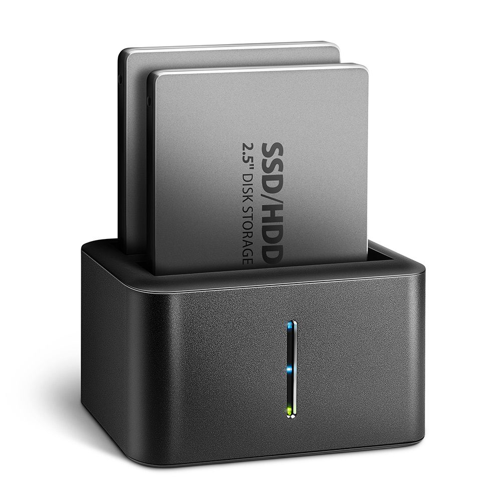 ADSA-D25 SuperSpeed USB DUAL 2.5" SSD/HDD MINI dock