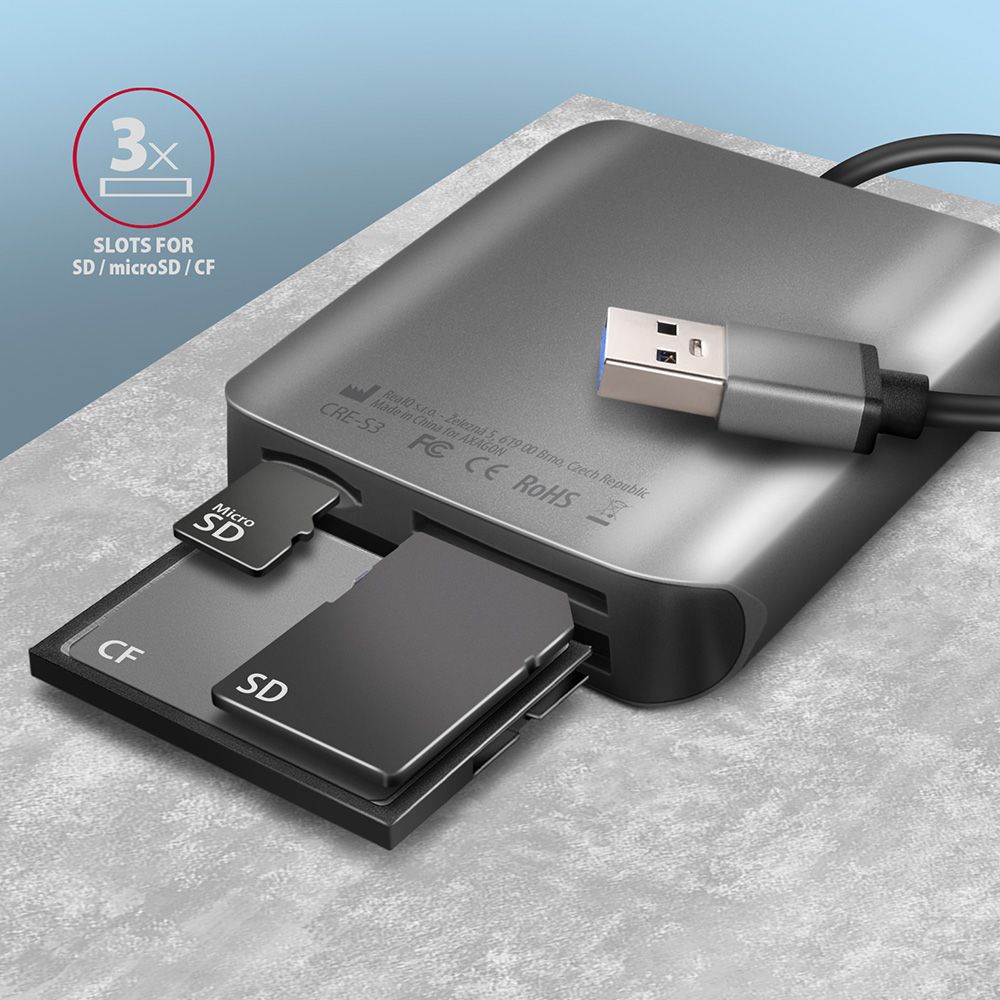 CRE-S3 SuperSpeed USB-A UHS-II reader
