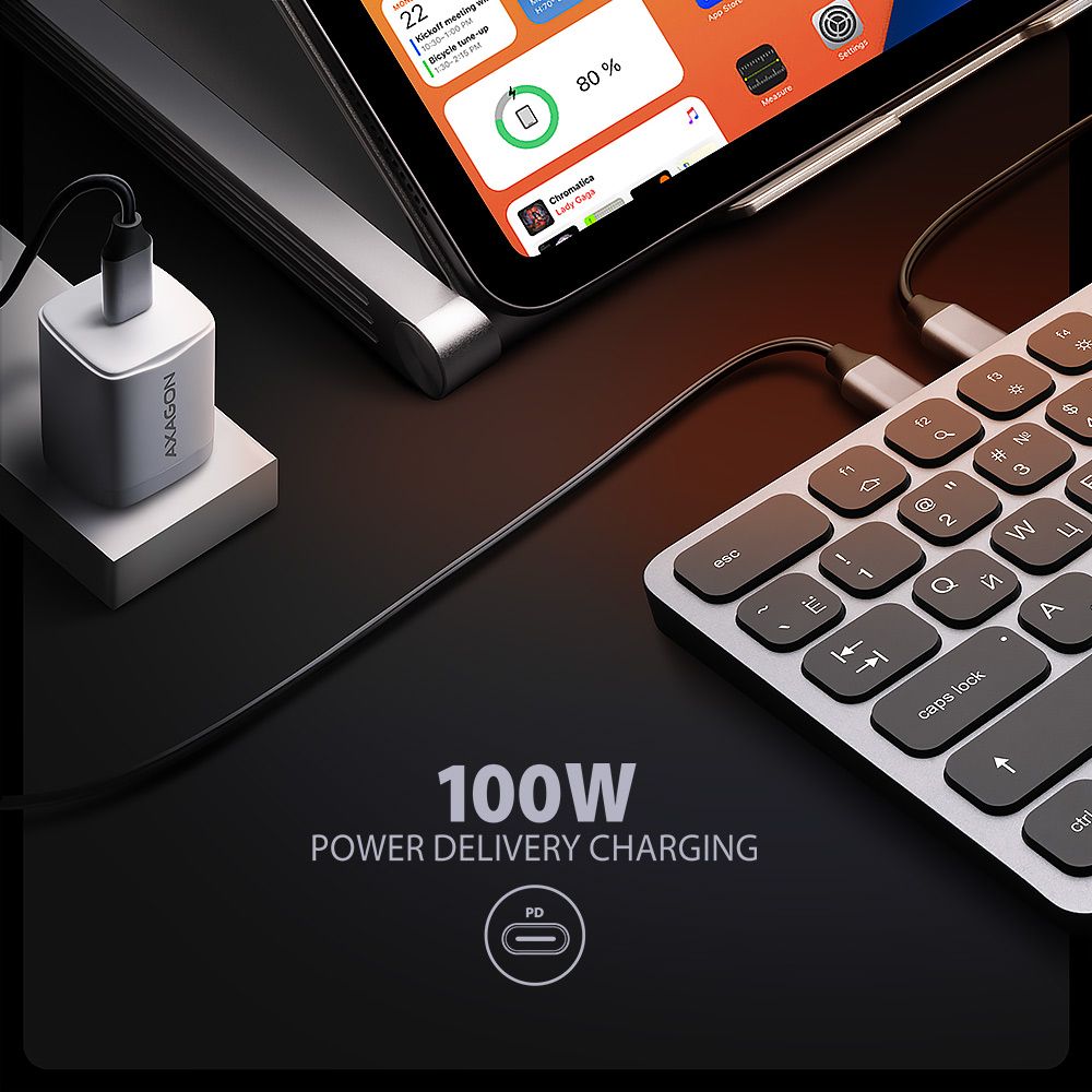 HMC-KB-CRL USB-C 5Gbps KEYBOARD (CRL) 9in1 hub