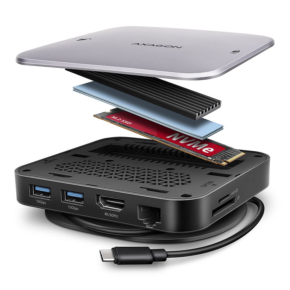HMC-UFO USB-C 10Gbps UFO 9in1 hub