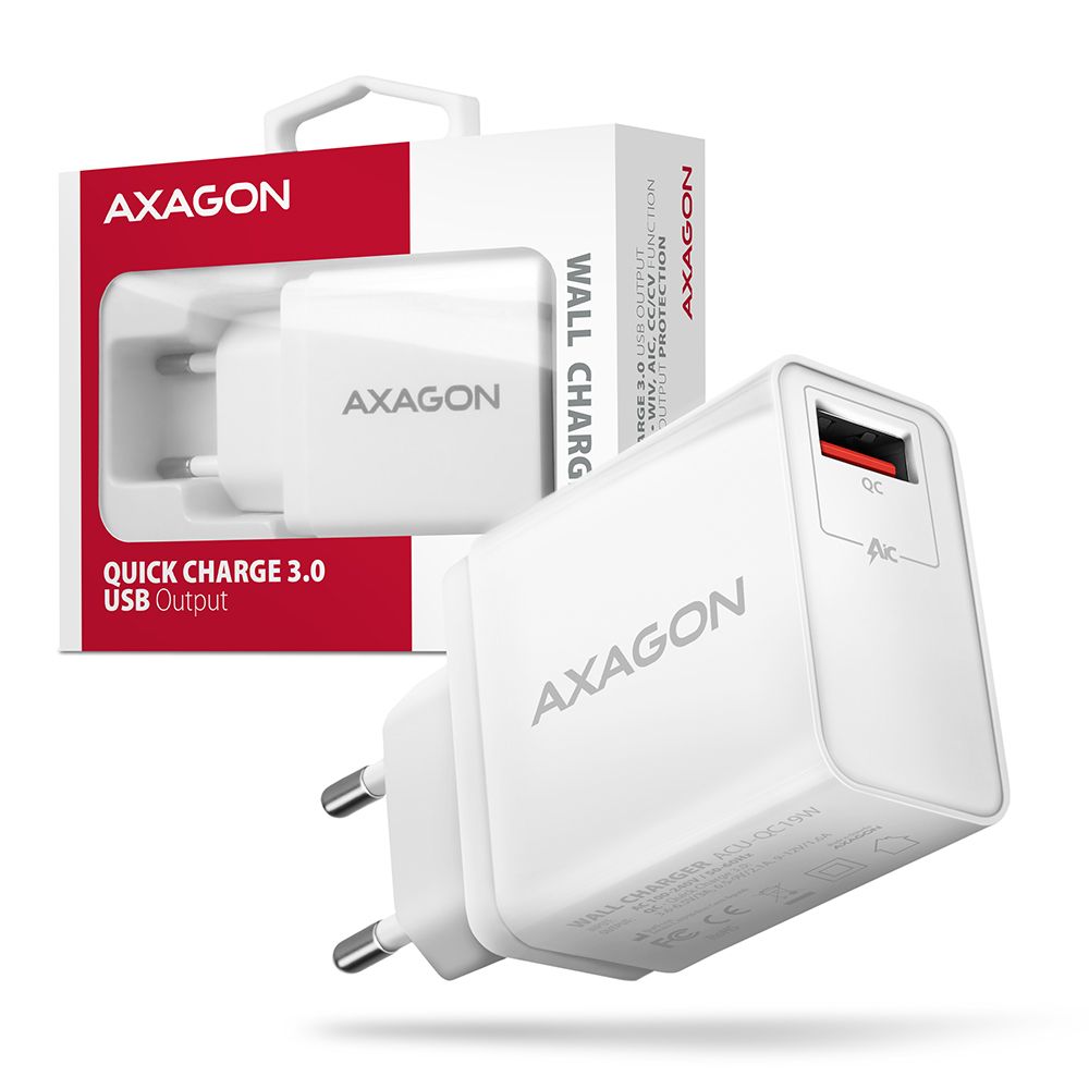 ACU-QC19W QC wall charger 19W