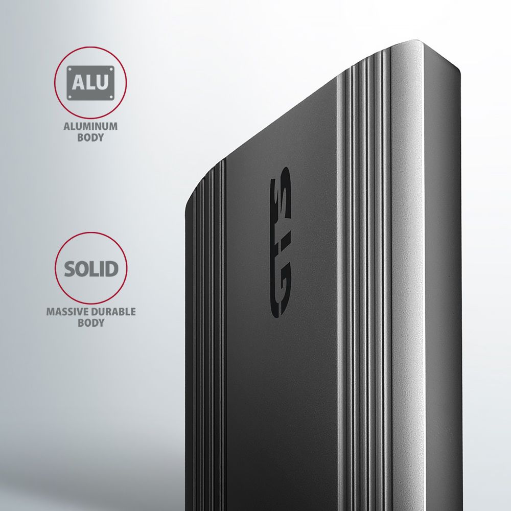 EEM2-GTS2 USB-C 10Gbps - M.2 NVMe & SATA SSD THIN SCREWLESS box