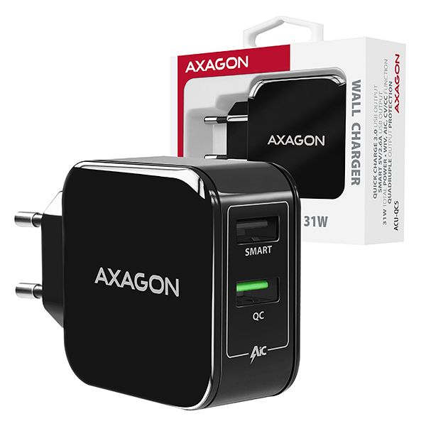 ACU-QC5 QC3.0 + 2.6A wall charger